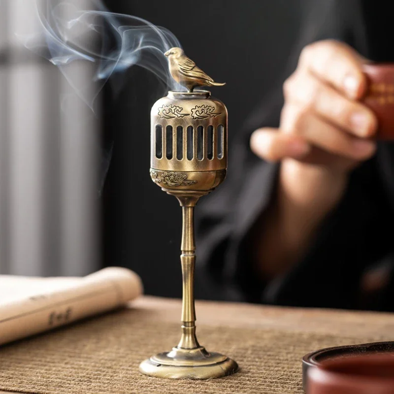 Home Fragrance Incense - Matel Elster Hohle Lampe Sandelholz Duft