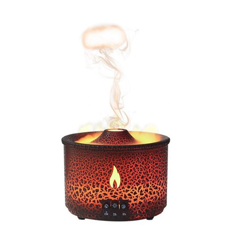 Home Fragrance Plug In - Aktion! Flammen-Aroma-Diffusor, Desktop-Aroma-Diffusor, Luftbefeuchter für ätherische