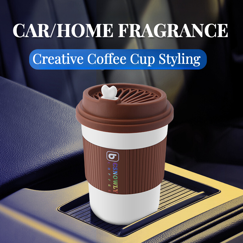 Home Fragrance No.01 - Kreativer Kaffeetassen-Duftspender fürs Auto – Langanhaltender,