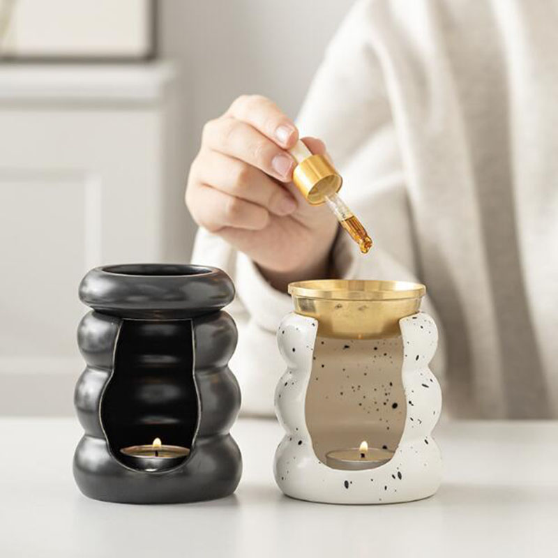 Ceramic Oil Burner - Mode Keramik Aromatherapie Brenner Ätherisches Öl