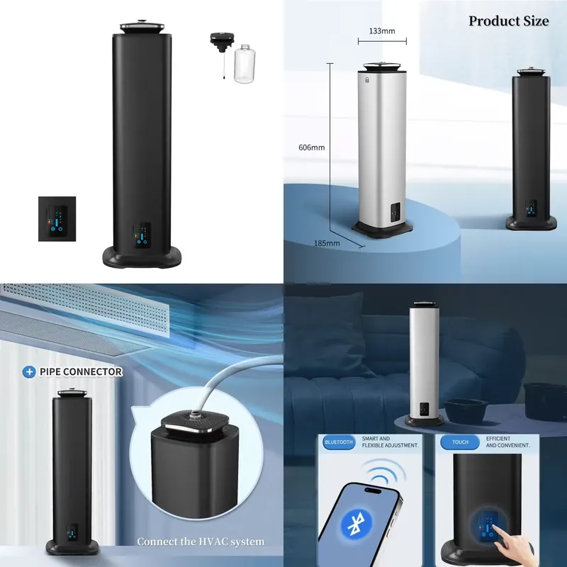 Home Fragrances - Hotel- und Heim-Wasserloser Ätherisches-Öl-Diffusor 800ml Intelligente