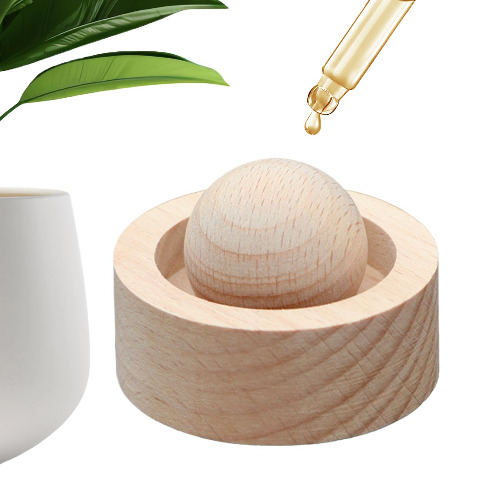 Home Fragrance Homemade - Auto-Duftöl-Diffusor aus Naturholz, Mini-Duftspender, geeignet zur