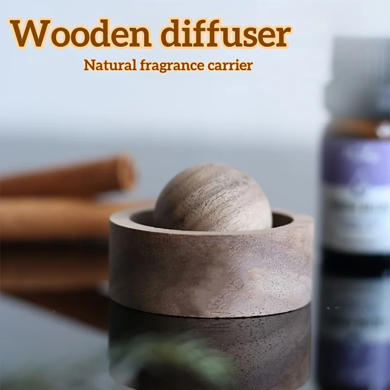 Home Fragrance Homemade - Auto- und Heim-Duftöldiffusor - Aus Holz