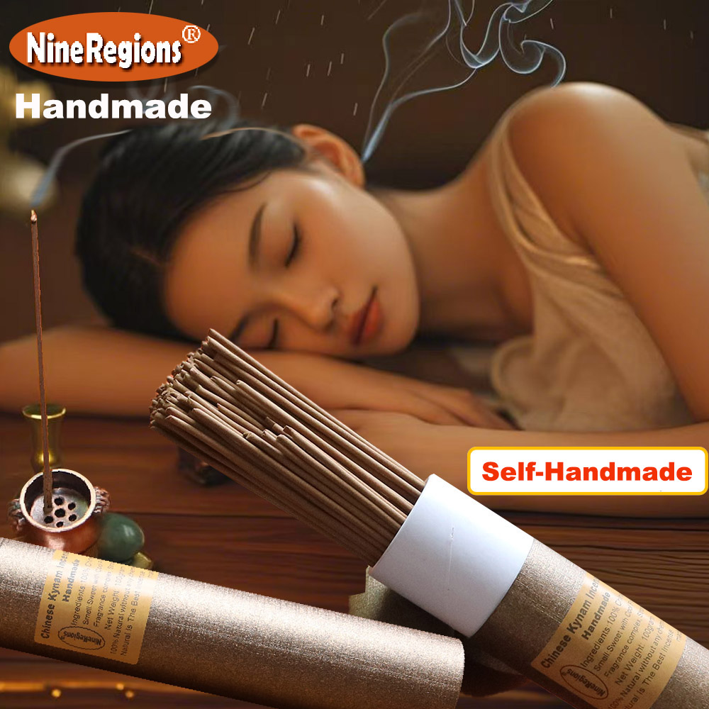 Home Fragrance Incense - Premium QiNan Oudh Räucherstäbchen Handgefertigt Umweltfreundlich
