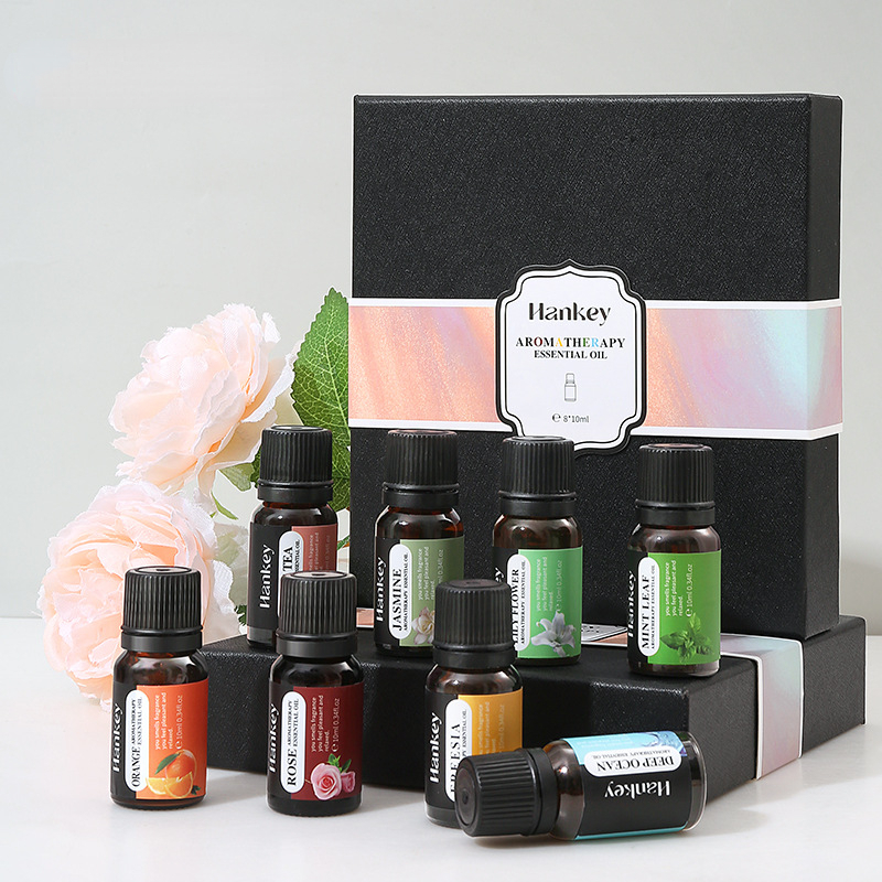 Home Fragrance Aroma Set - Yxy 8*10ml orange Jasmin Rose reine