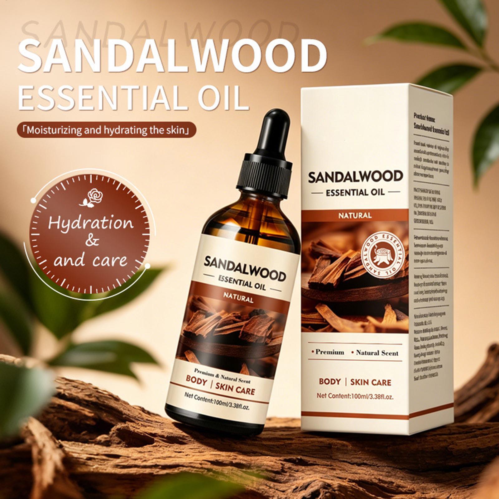 Home Fragrances - Sandelholz-Duftöl 100ml Natürliches Aromatherapie-Ätherisches Öl für