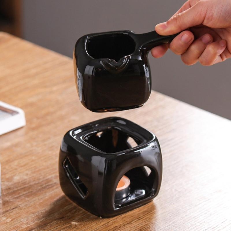 Ceramic Oil Burner - Kompakte Aromatherapies-Ölbrenner zum einfachen Erhitzen von