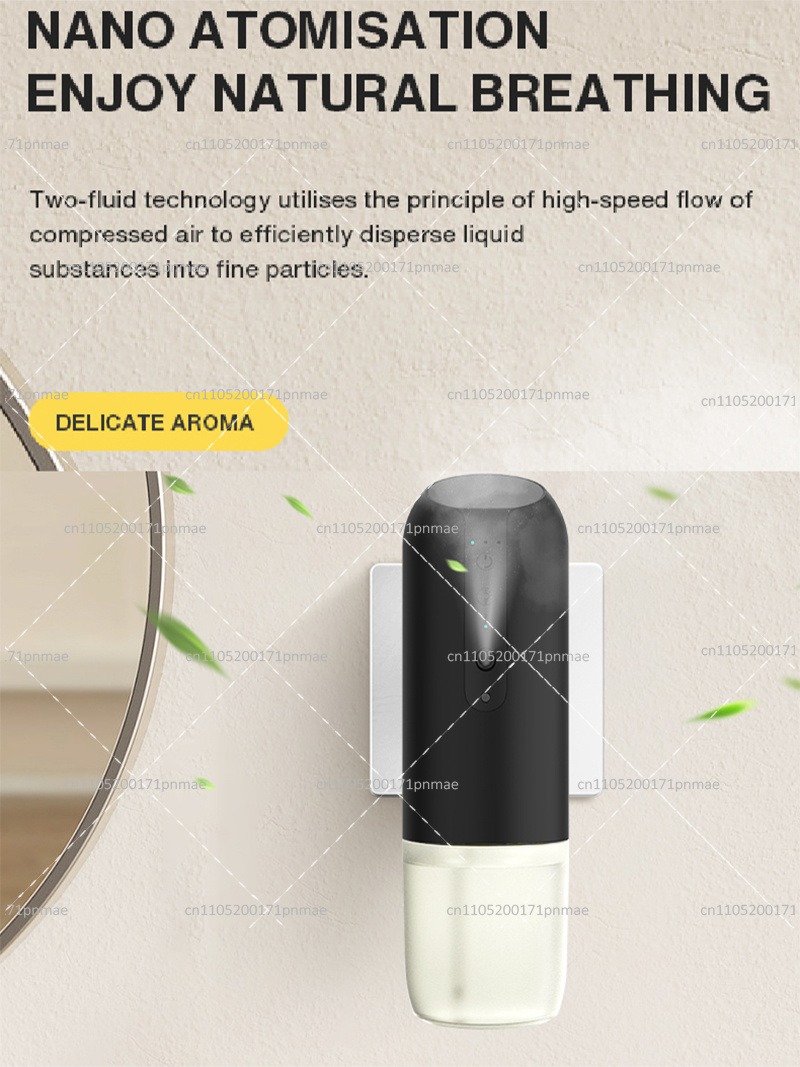 Home Fragrance Plug In - Steckbarer Wandduftspender, wasserloser, intelligenter Duftspender für