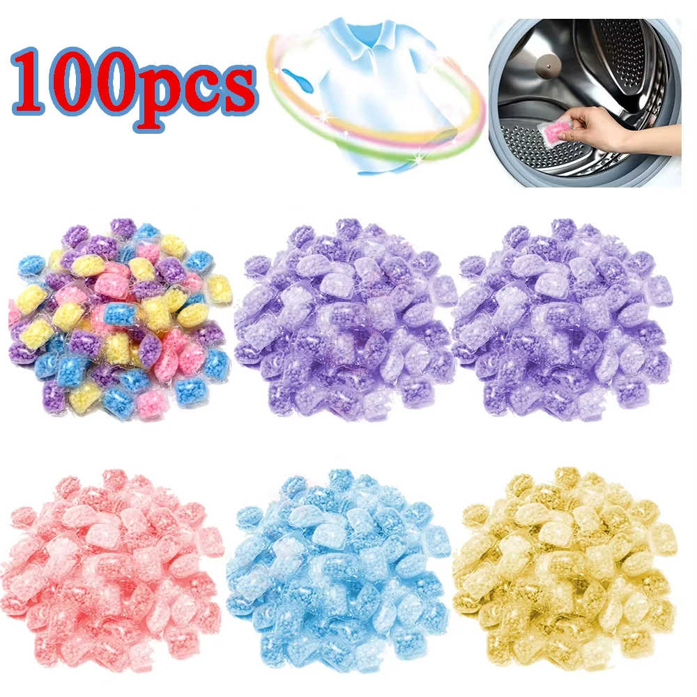Home Fragrance Long Lasting - 100 Stück Kondensationsperlen, Heimwaschperlen, Kleidung, Reinigungsperlen,