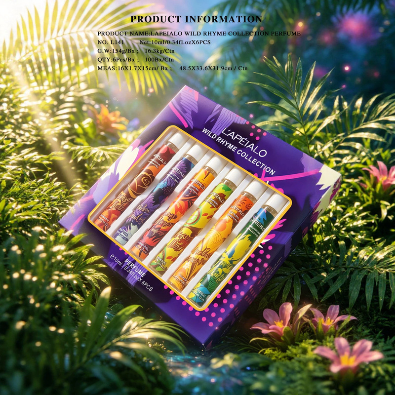 Home Fragrances - 6-teiliges Geschenkset: Duftspray für Stoffe, tropischer