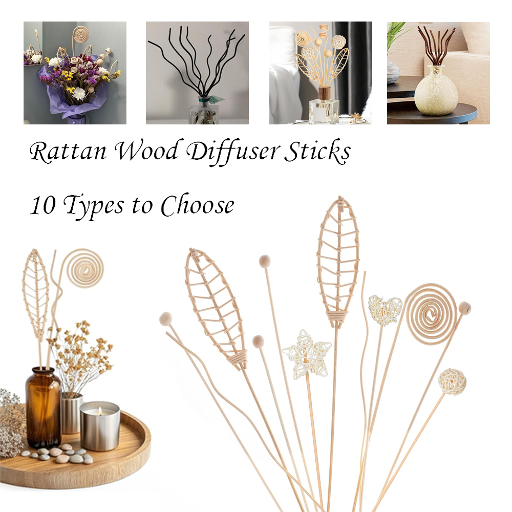 5/15 Stück lange gewellte Ratt – Home Fragrance Diffuser Refills Bewertung und Preis
