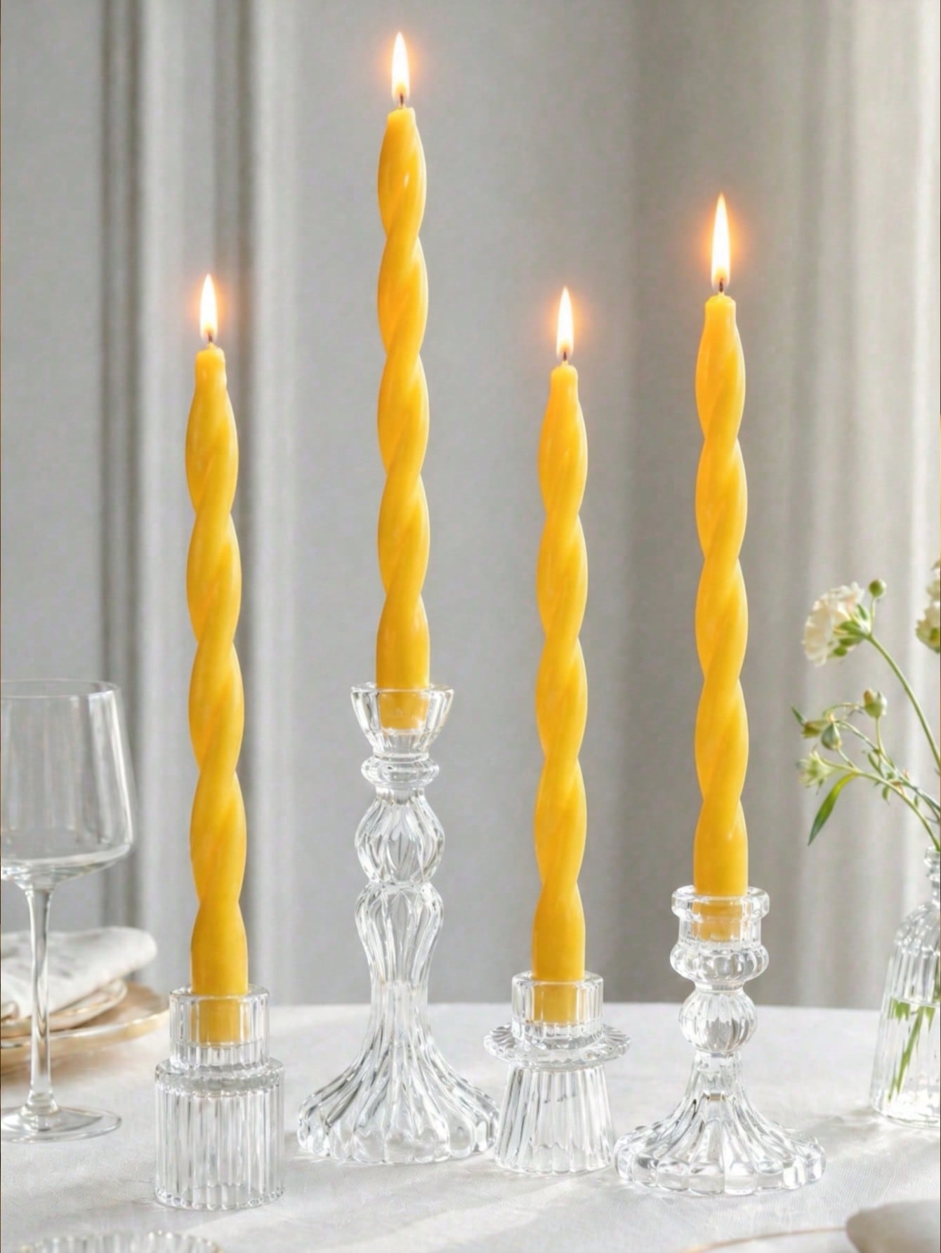 4er-Set Neue Gelbe Gedrehte Du – Home Fragrance Homemade Bewertung und Preis