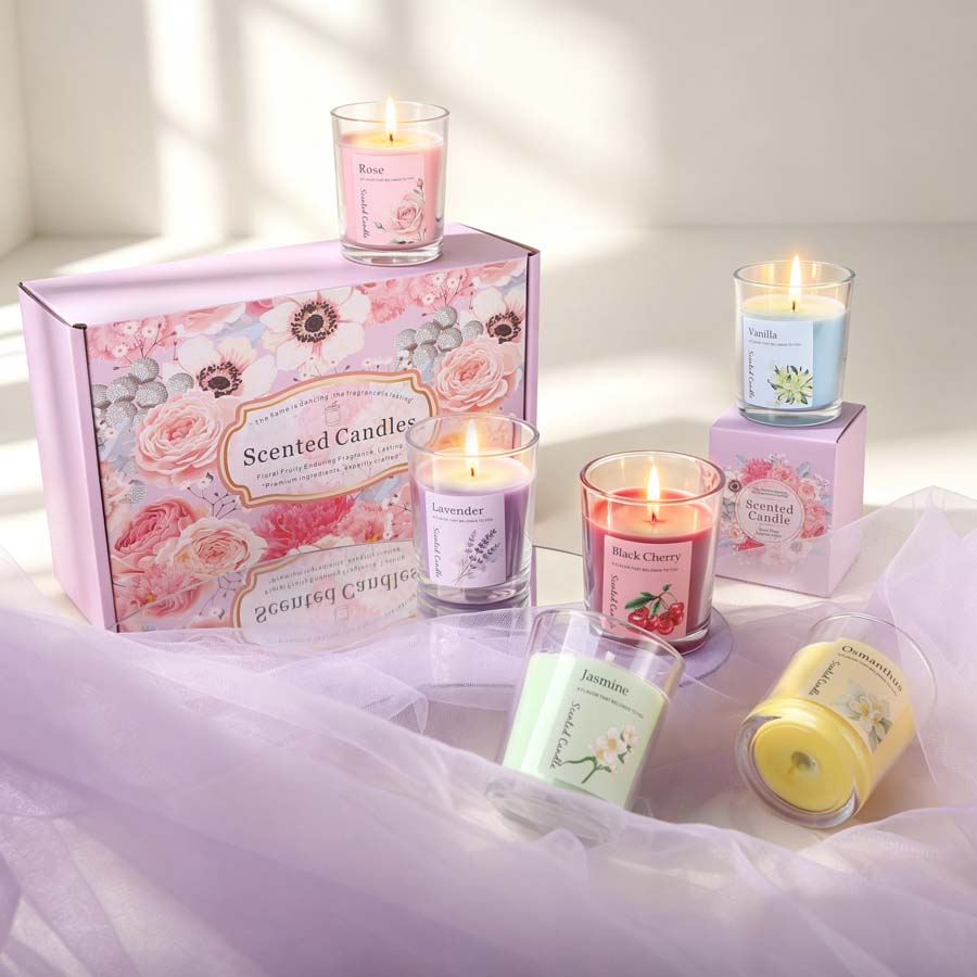 Aromatherapie Duftkerzen-Gesch – Home Fragrance Set Gift Bewertung und Preis