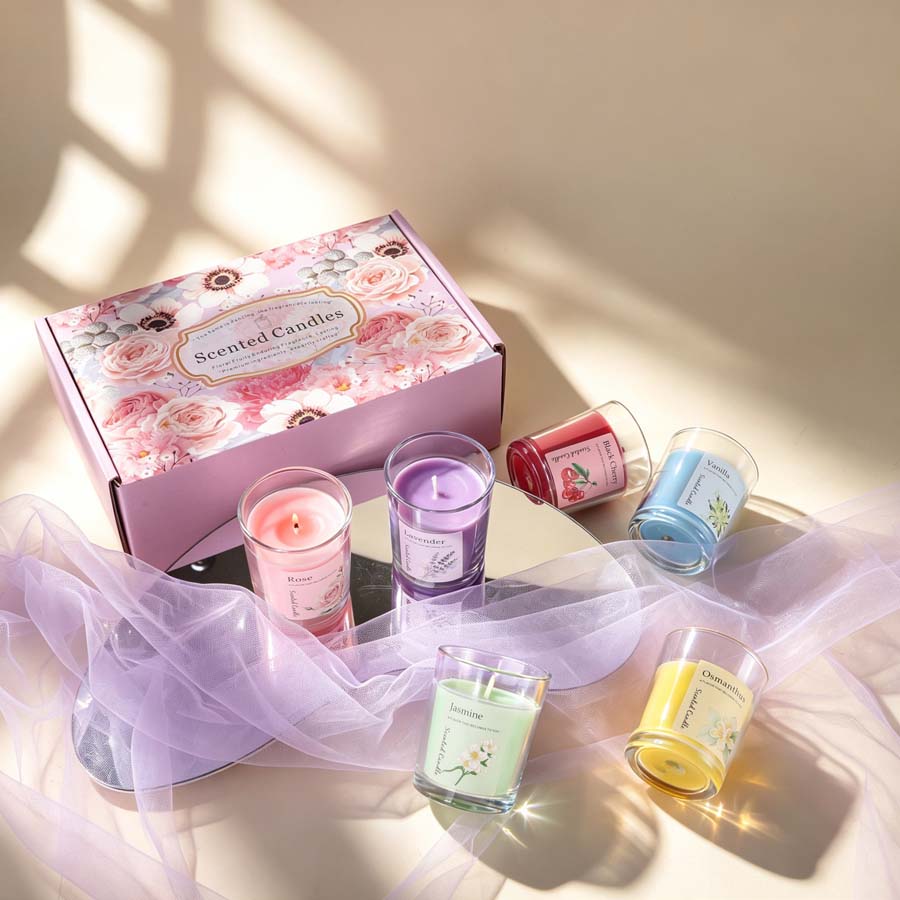 Aromatherapie Duftkerzen-Gesch – Home Fragrance Set Gift Bewertung und Preis