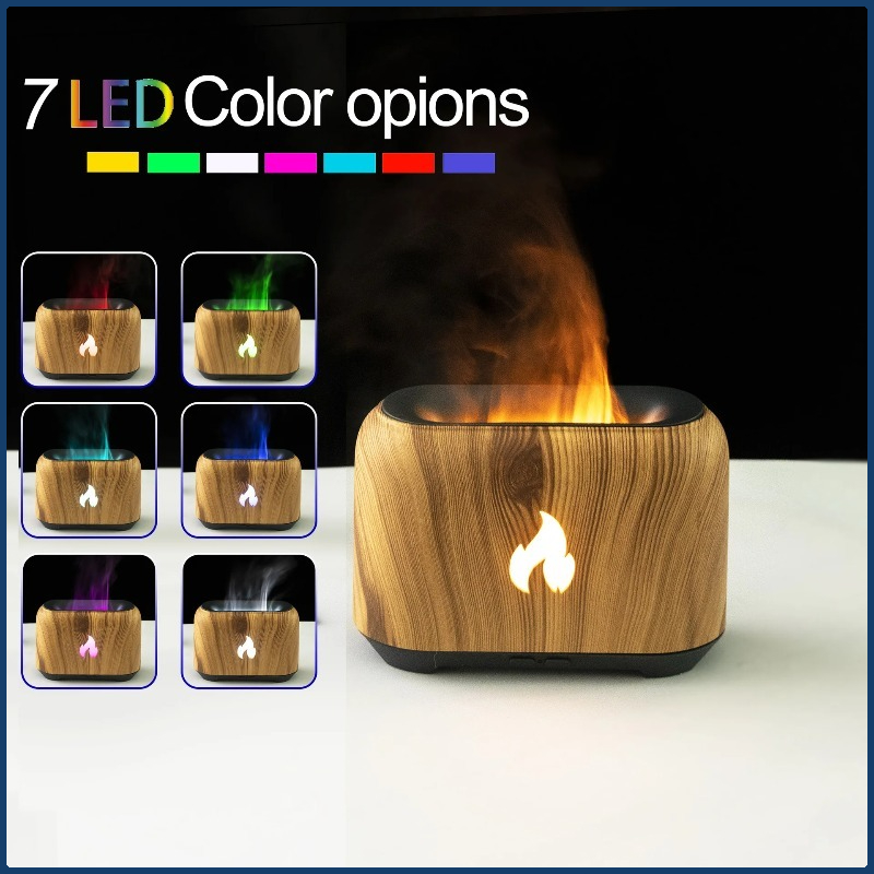 Neuer 7-Farbiger Simulations-F – Home Fragrance Plug In Bewertung und Preis