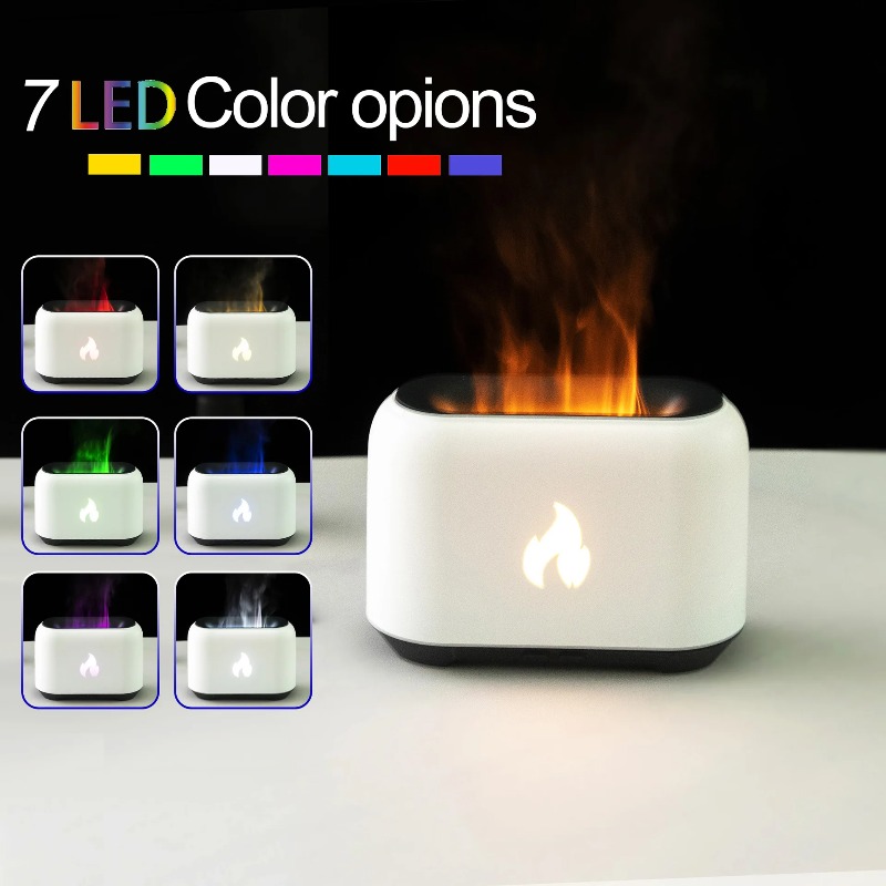 Neuer 7-Farbiger Simulations-F – Home Fragrance Plug In Bewertung und Preis